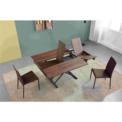 Joyni tejash kengaytiriladigan ovqatlanish stoli