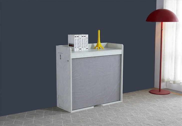 Space Saving Stylish Cabinet To Dining Table